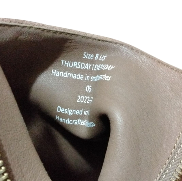 Thursday Boot Company Light Brown Suede Ankle Boots - Picture 10 of 11